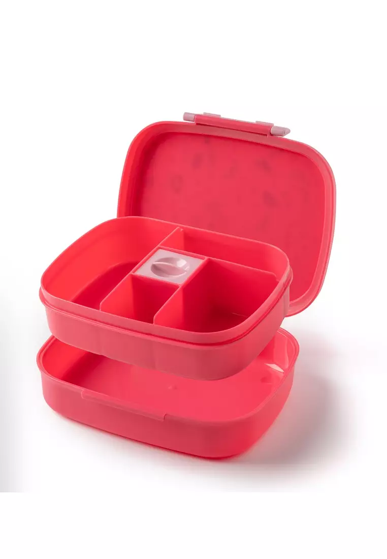 Stephen Joseph New Bento Box with Removable Tray Fruit