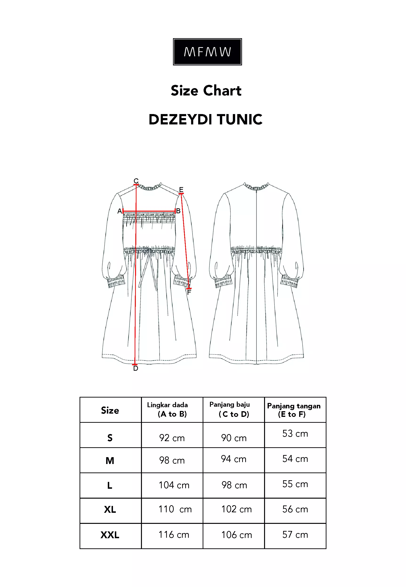 MFMW Dezeydi Tunik Khaky Motif Salur