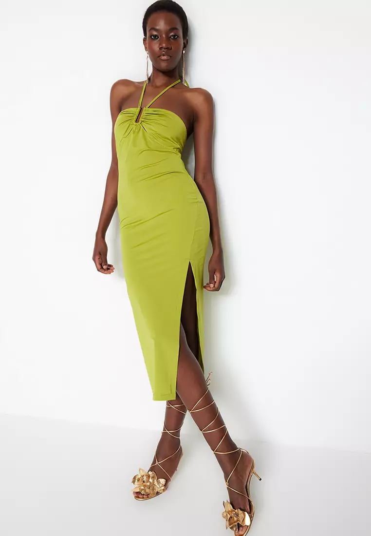 Buy Trendyol Halter Neck Dress 2024 Online | ZALORA Philippines