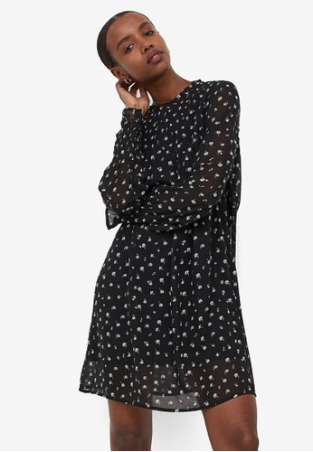 Hu0026M Smocking-Detail Dress | ZALORA Philippines