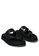 Rag & CO. black Slip-On Leather Sandal Rag & Co X F2C6ASH93A0EEDGS_3