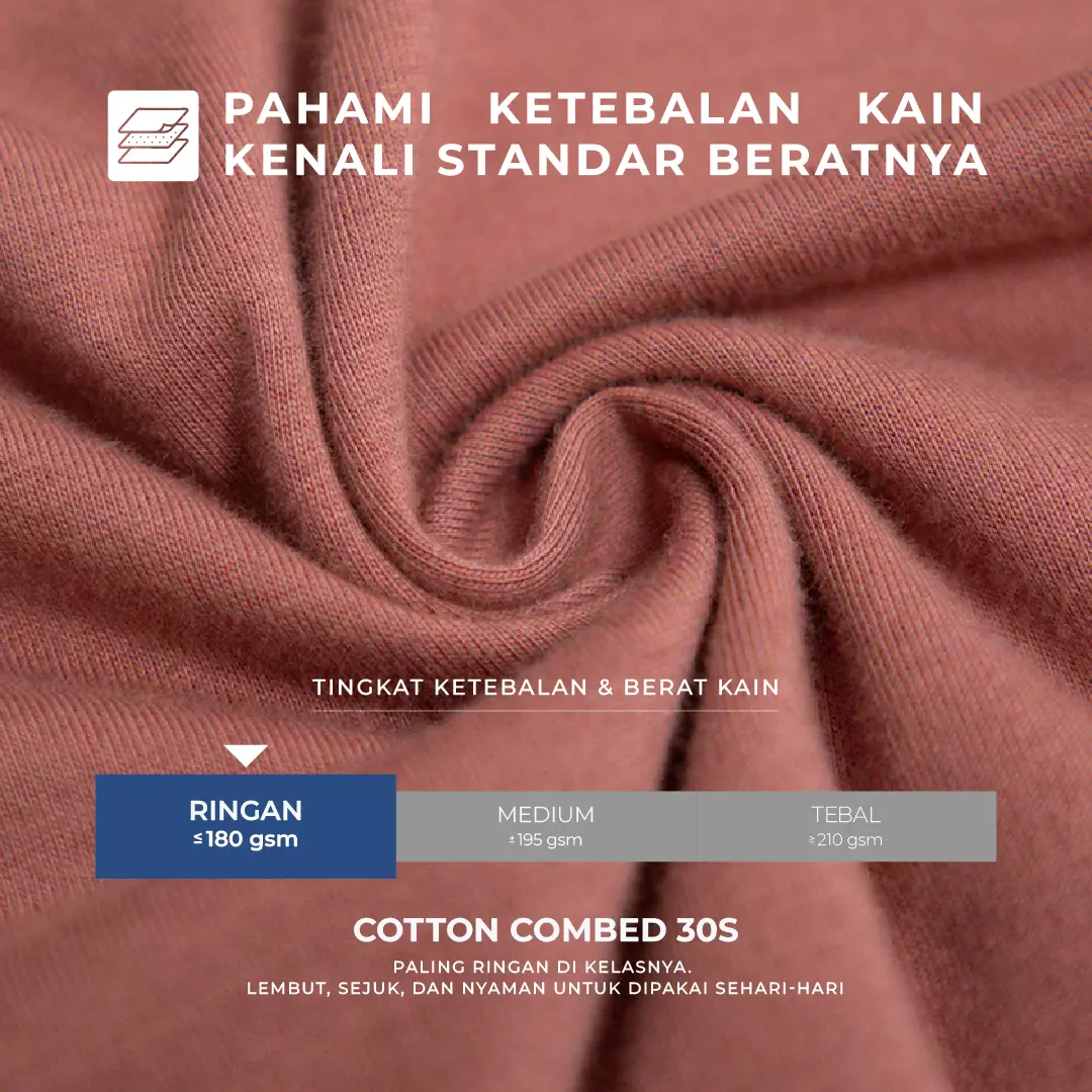 Kale Arion Dusty Rose / T-Shirt Pria Lengan Pendek / Unisex