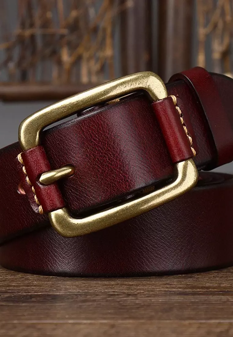 Vintage Handmade Full Grain Leather Belt CP225