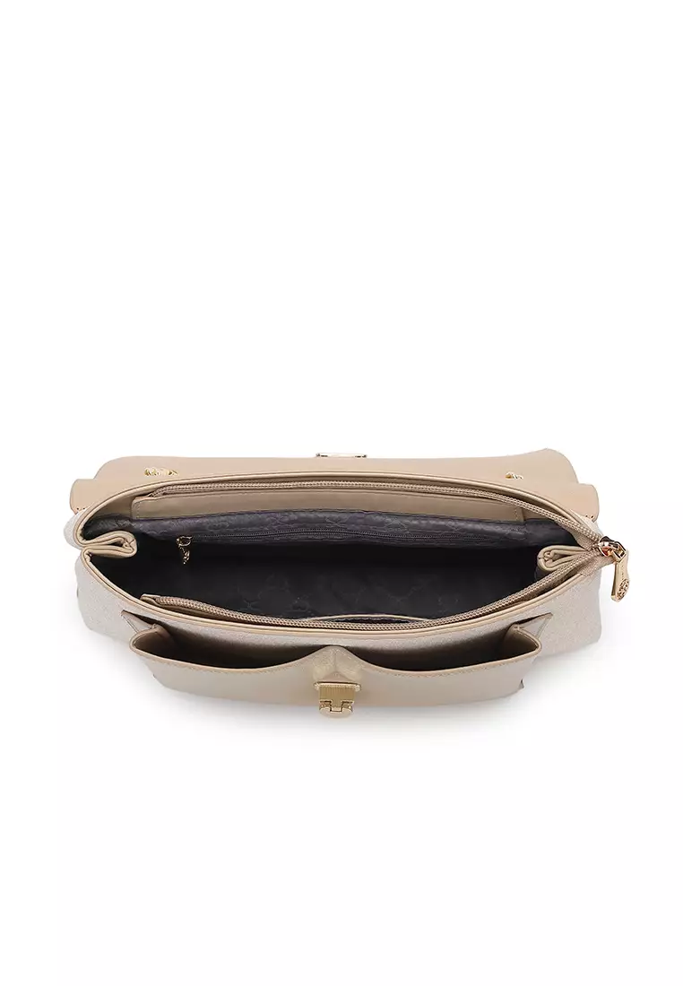 Women's Sling Bag / Crossbody Bag / Shoulder Bag (Tas Selempang Wanita / Tas Bahu Wanita) - Putih