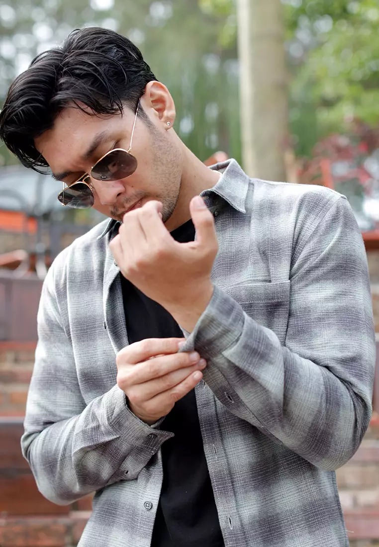 OXCON Extra Comfort Authentic Flannel Shirt Veterano Sage