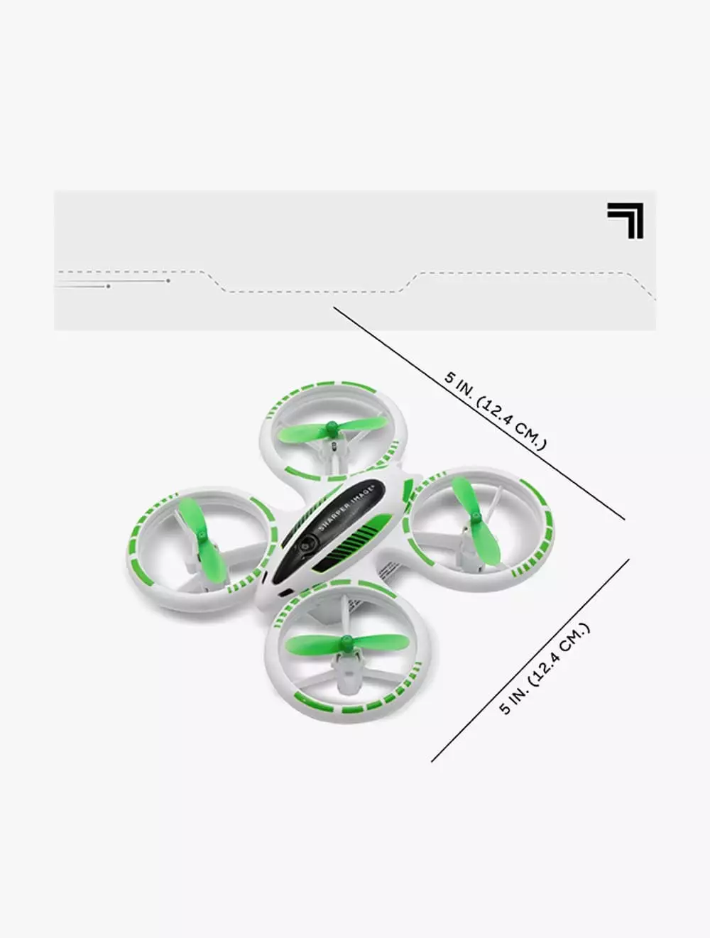 Sharper Image Drone Stunt Glow LED 5inch - DCP1213004311