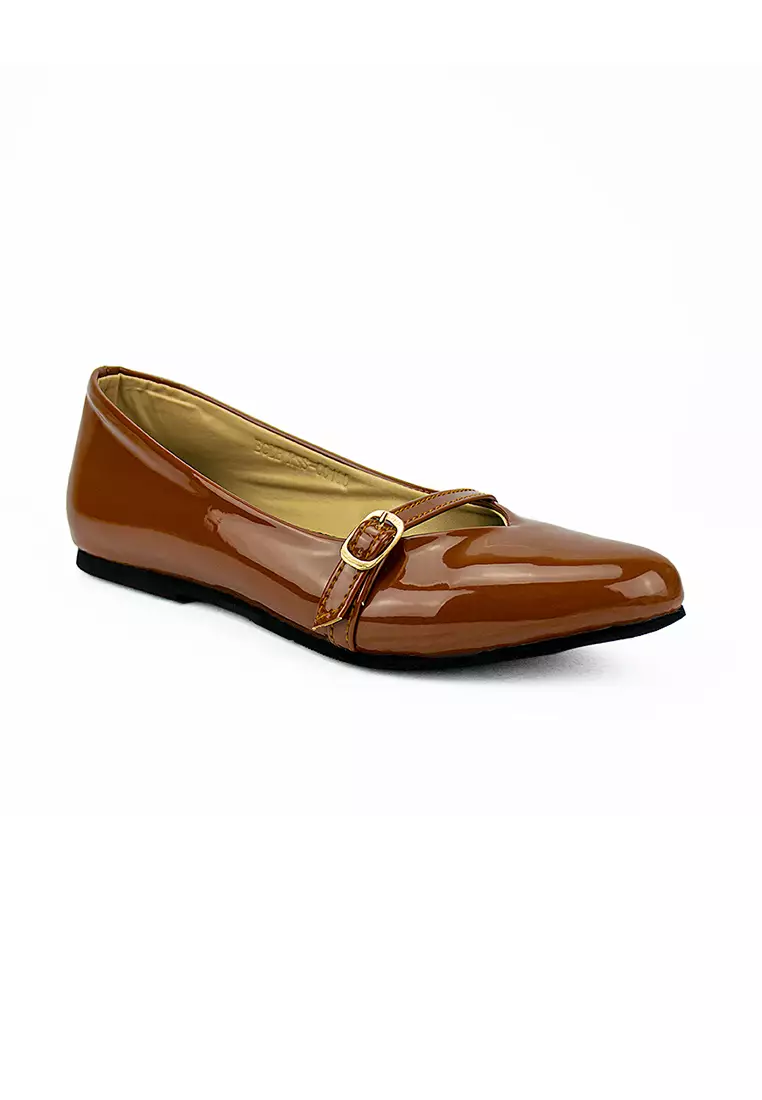 Discount on Cardam's Lifestyle  shoes - SKU: Eclb Rss 00160 Tan Flats