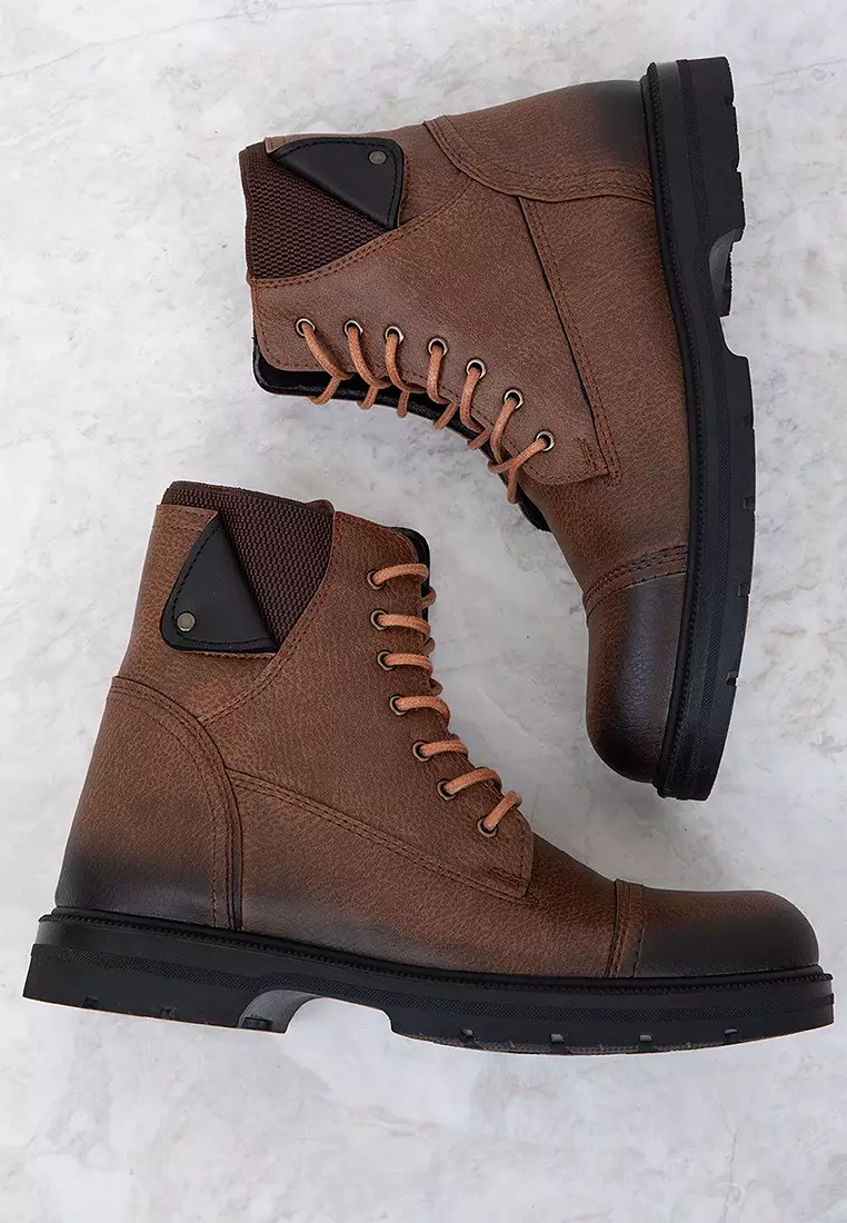 Lace Up Combat Boots