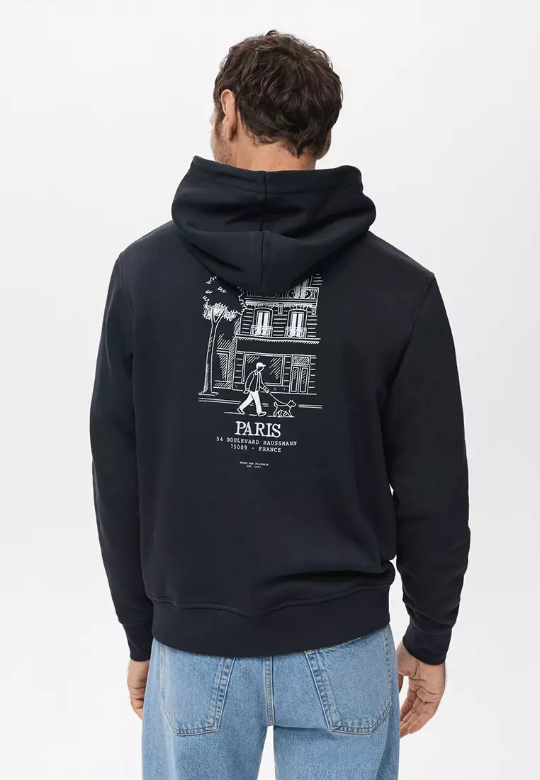 Graphic Hooded Sweatshirt
