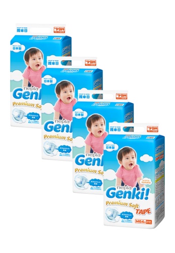 Nepia Genki! Premium Soft Tape M64 – Carton of 4 037AFES313894CGS_1