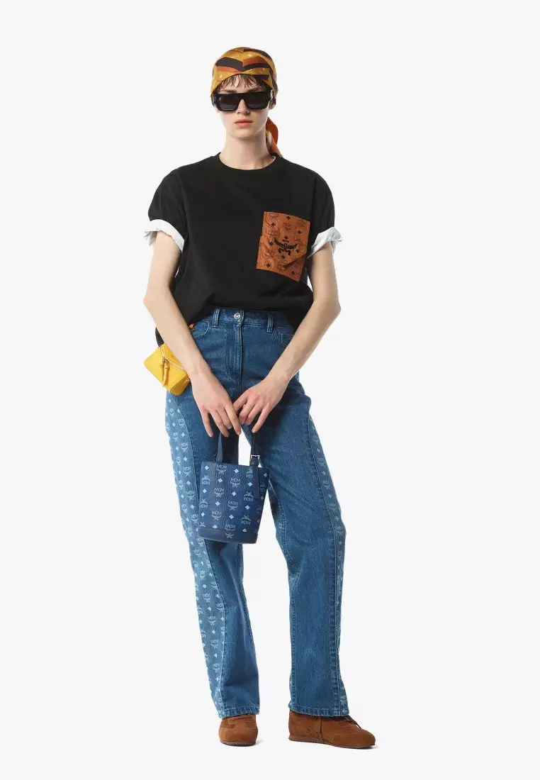 Aren Bucket Tote in Visetos