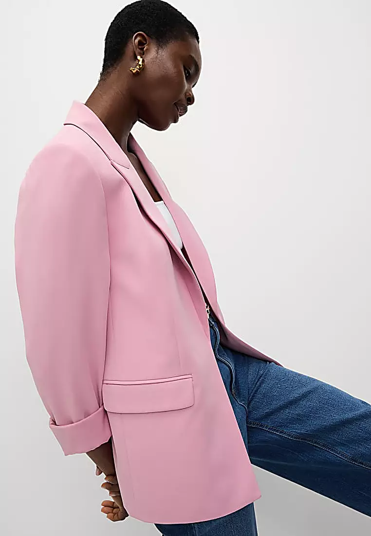 Relaxed Single Breasted Blazer