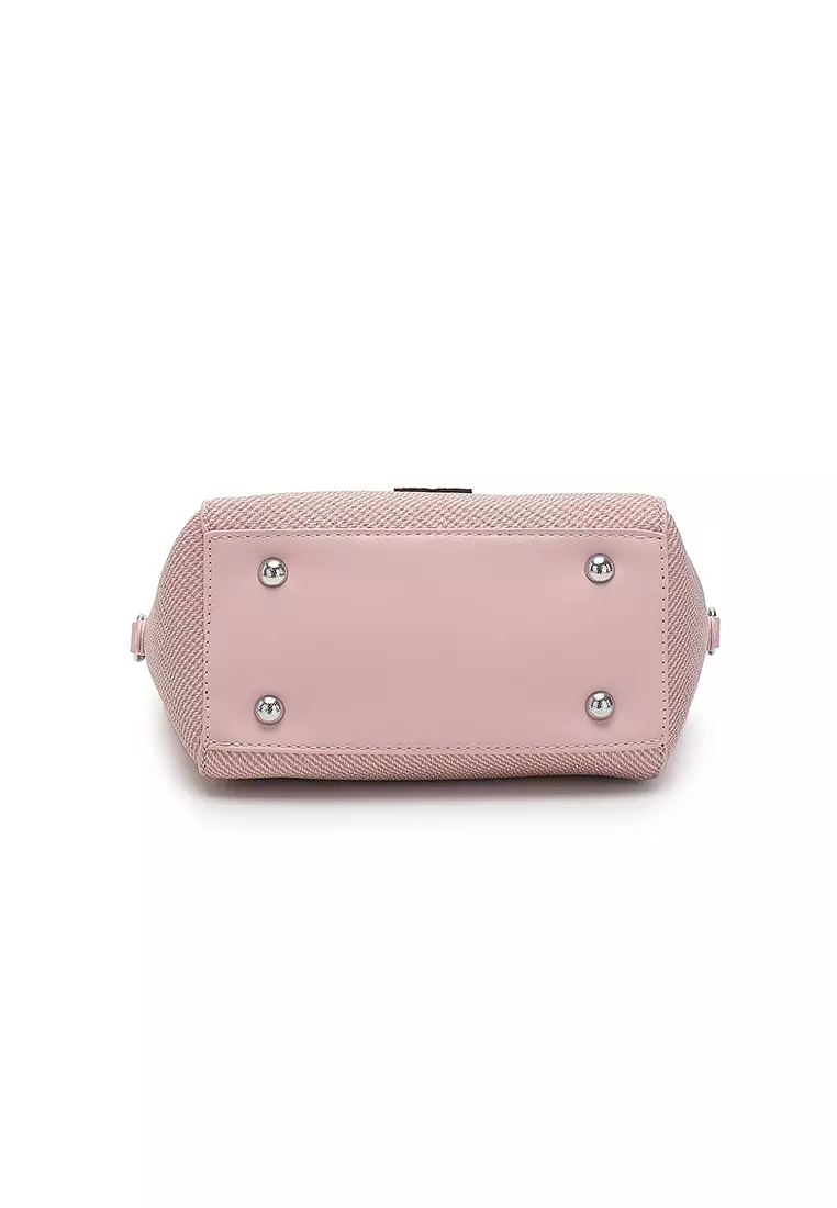 Women's Top Handle Bag / Sling Bag / Crossbody Bag / Shoulder Bag - Pink