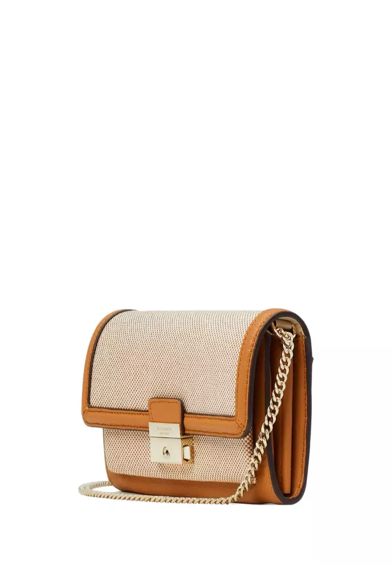 Voyage Canvas Crossbody Wallet Bungalow Multi