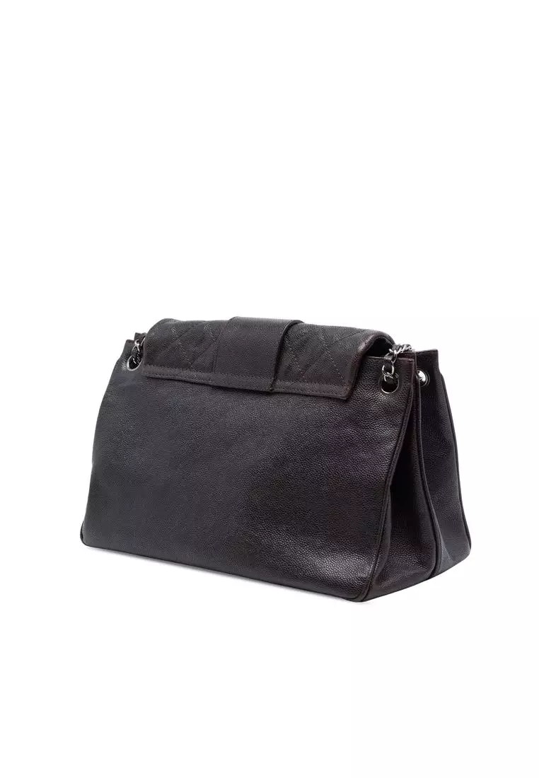 Pre-Loved Chanel Quilted Caviar Reissue 2.55 Pocket Mademoiselle Accordion Flap