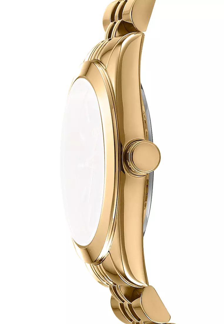 DKNY Nolita Midi Gold Stainless Steel Analog Quartz Watch For Women DK1L029M0055