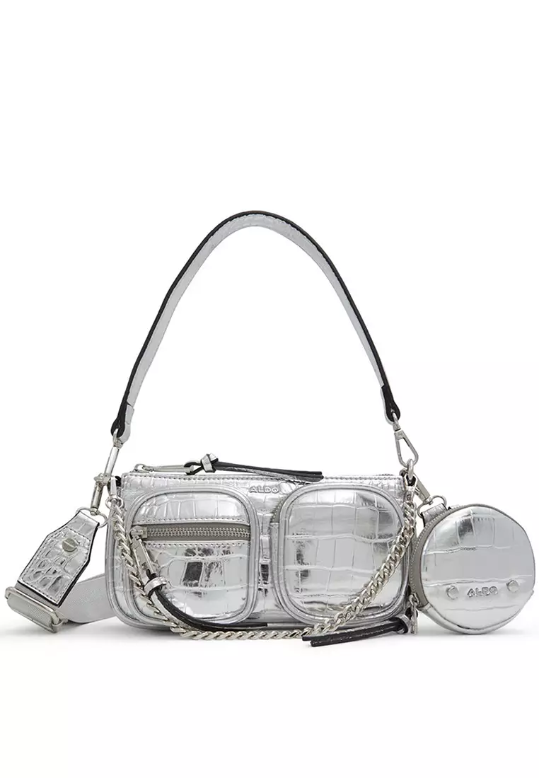 Aldo silver bag sale