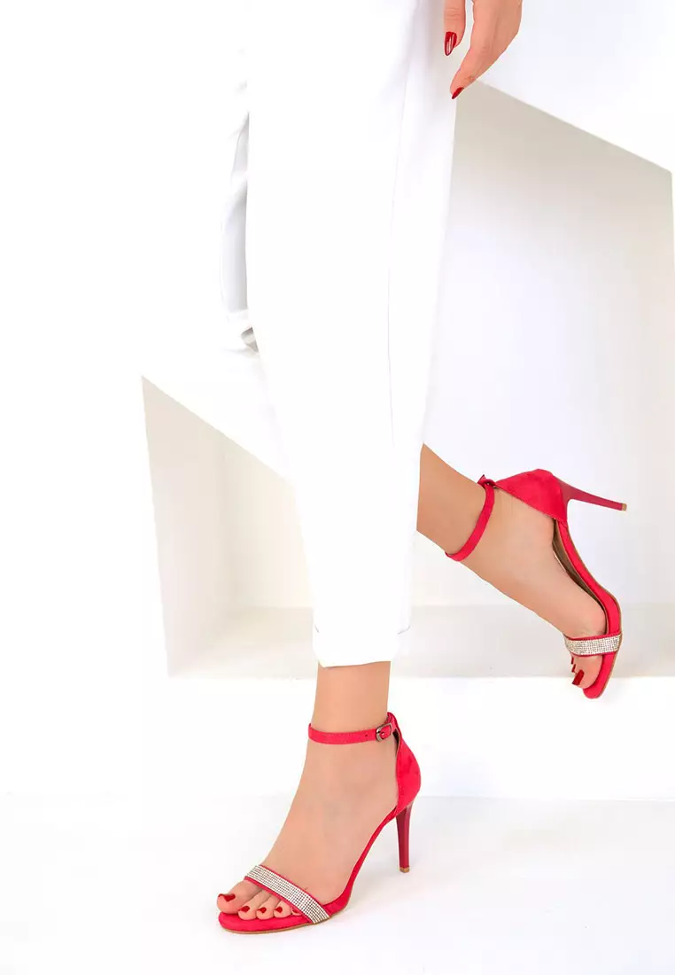 Zalora ankle strap heels discount