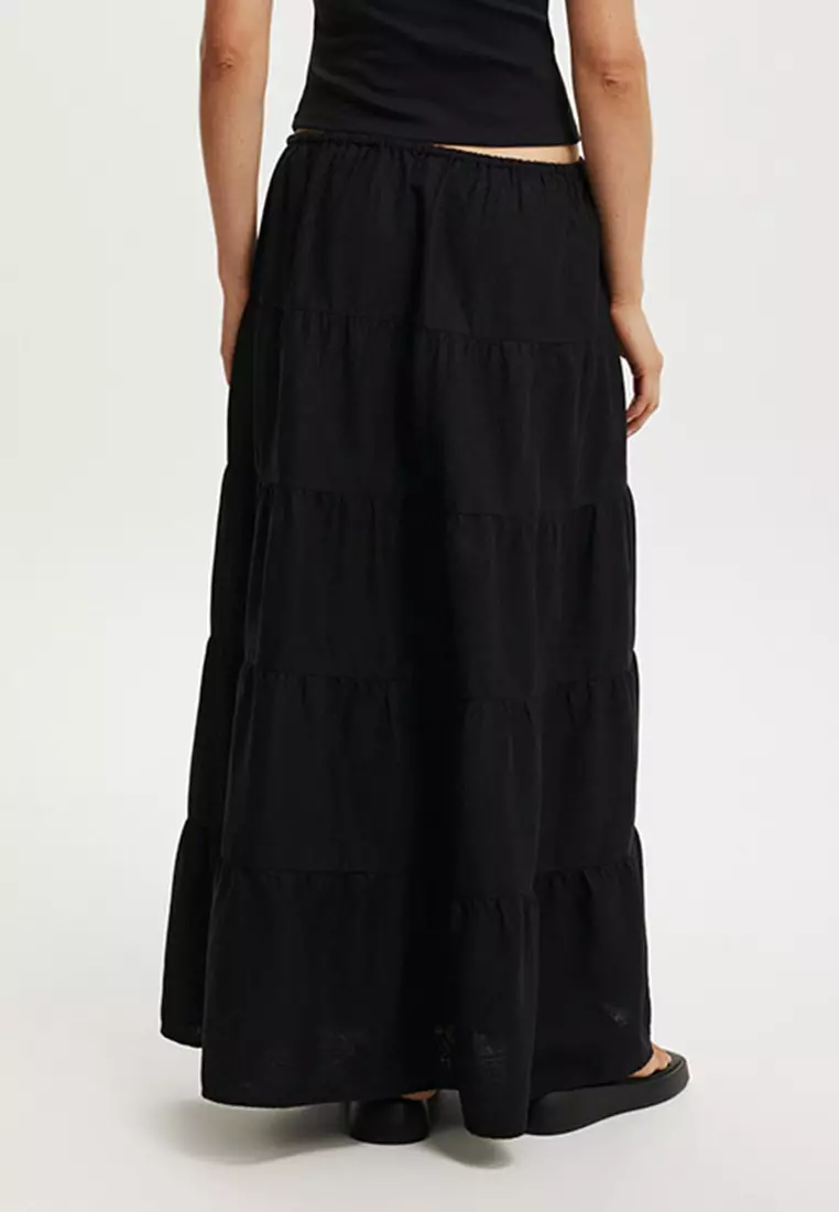 Haven Multi Tiered Maxi Skirt