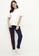 LC WAIKIKI blue Band Detailed Maternity Sweatpants E2A35AAE18EA85GS_4