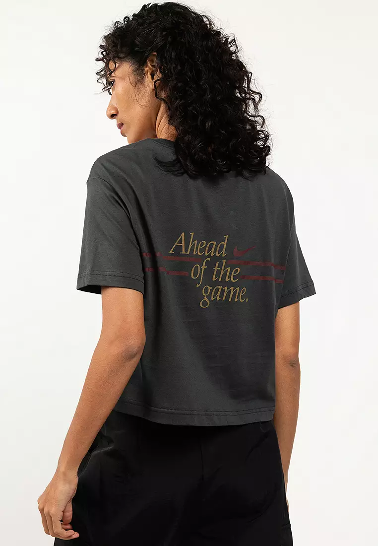 Sportswear Club Loose Cropped T-Shirt