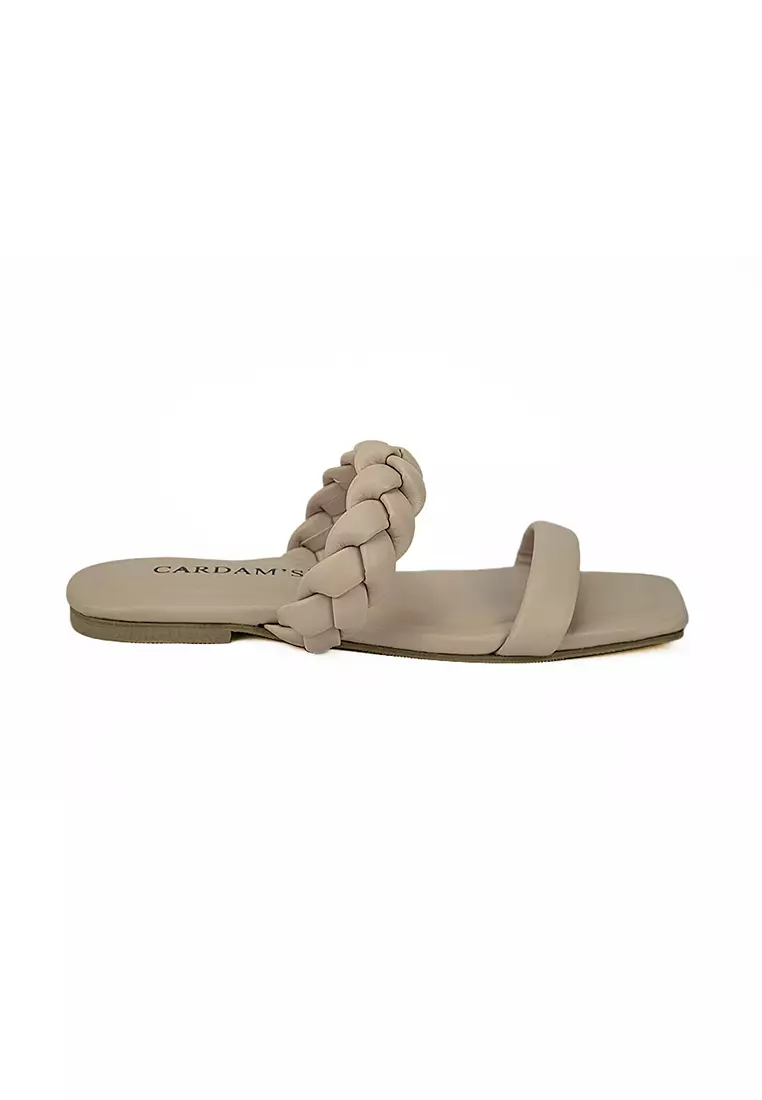 Discount on Cardam's Lifestyle  shoes - SKU: Eclb Ndm 00169 Nude Flat Sandals