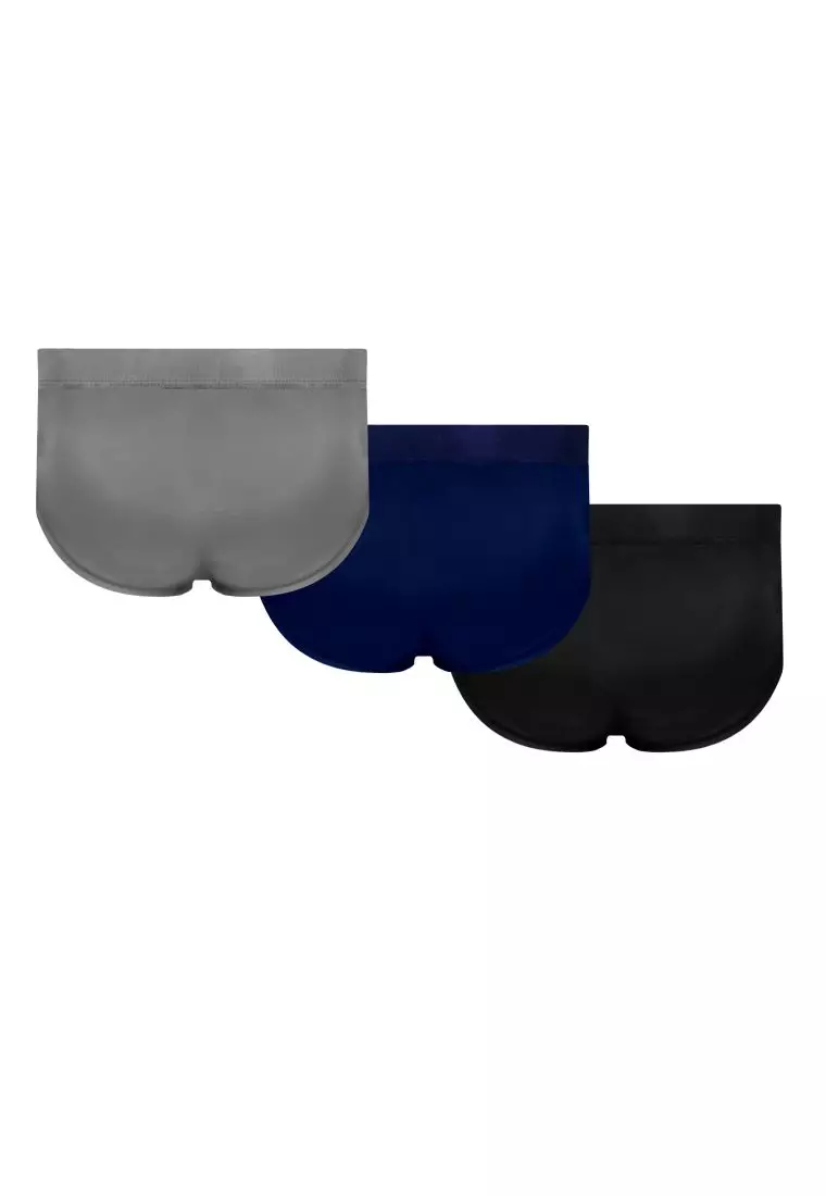 Chameleon Celana Dalam Pria Mini Briefs 3 Warna/pack - YCHB05M3BS