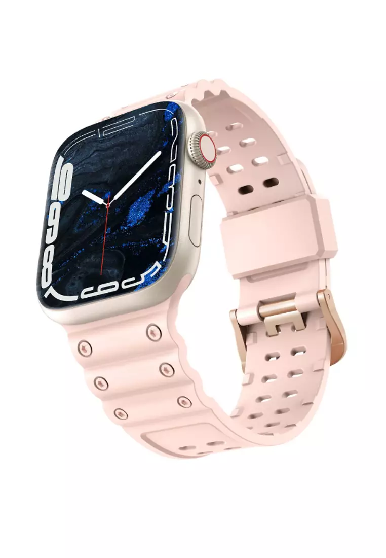 Buy Kings Collection Sand Pink TPU Apple Watch Band 38MM 40MM