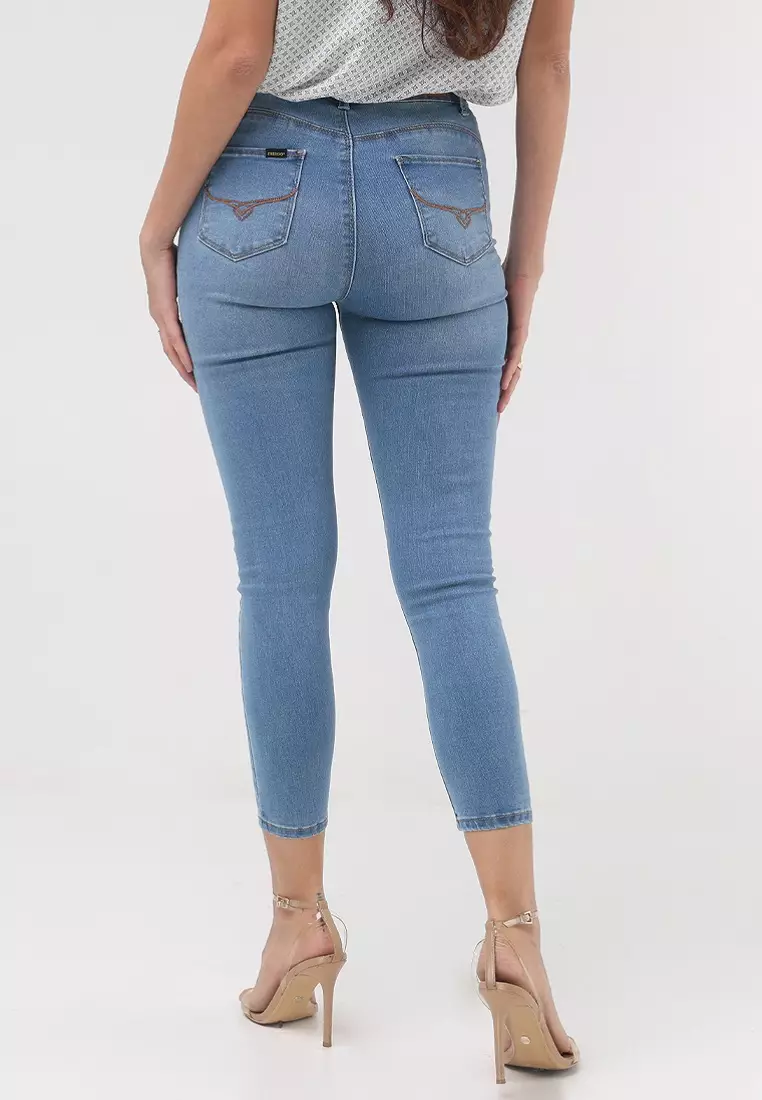 Cropped Skinny High Waist