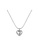 ZITIQUE silver Women's Retro Heart Necklace - Silver 7C0E9ACC3C5AABGS_1