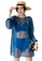 A-IN GIRLS blue (3PCS) Sexy Gauze Bikini Swimsuit FA0F4US216088BGS_1