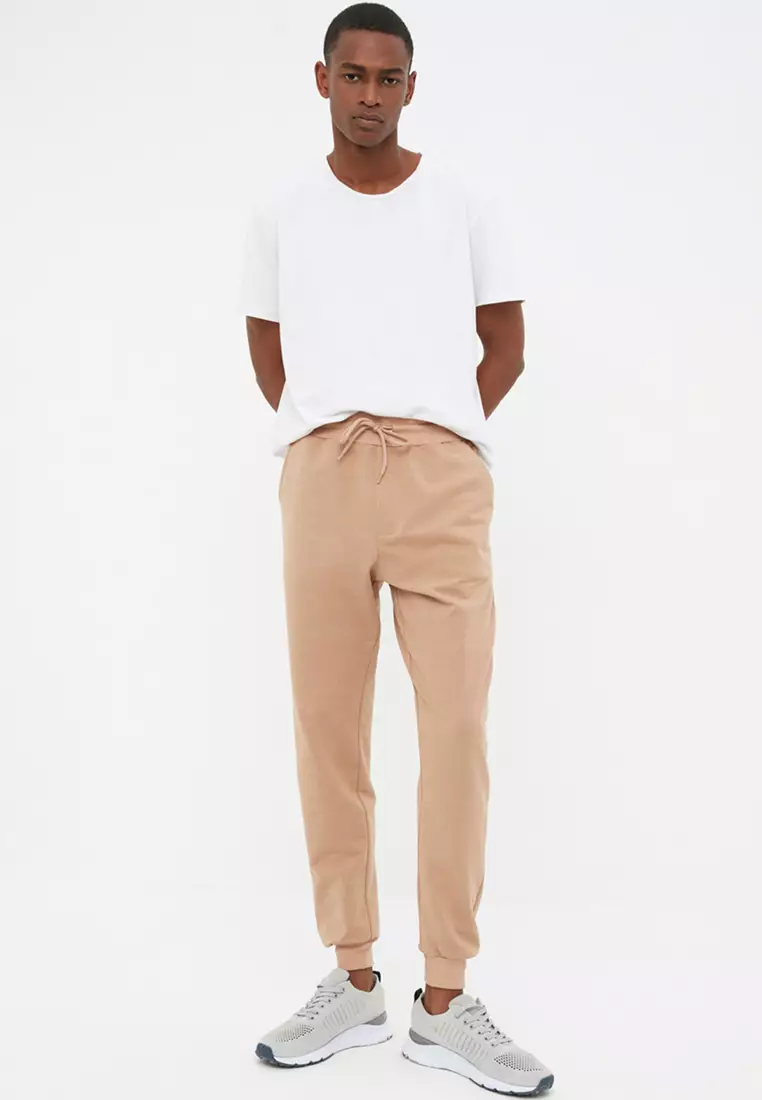 Elasticated Joggers Sweatpants - 2 Pack