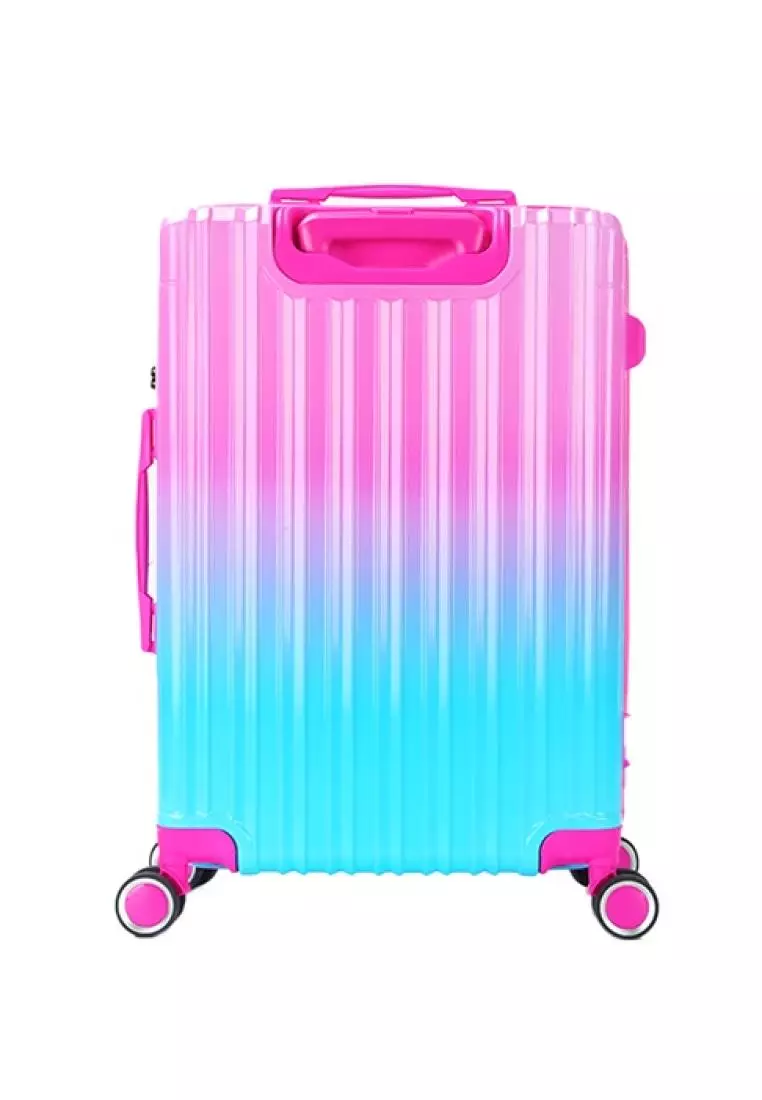 Pink ombre suitcase online