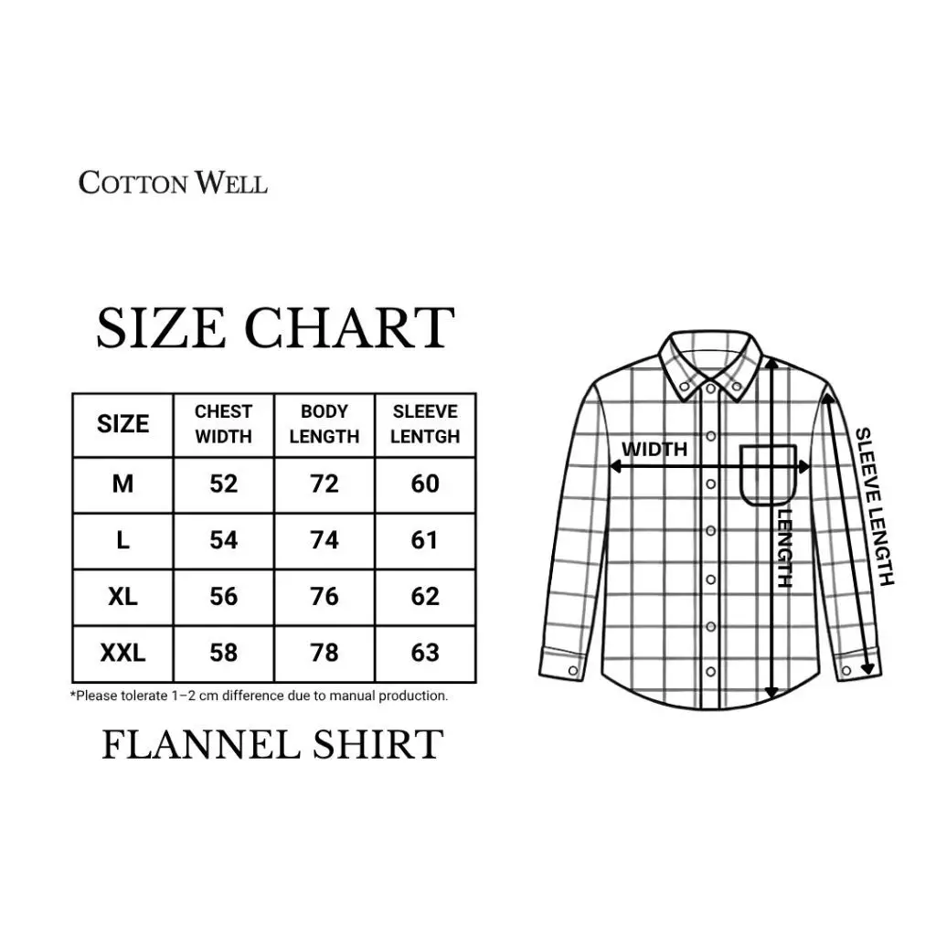 Cotton Well Flannel Shirt Butter