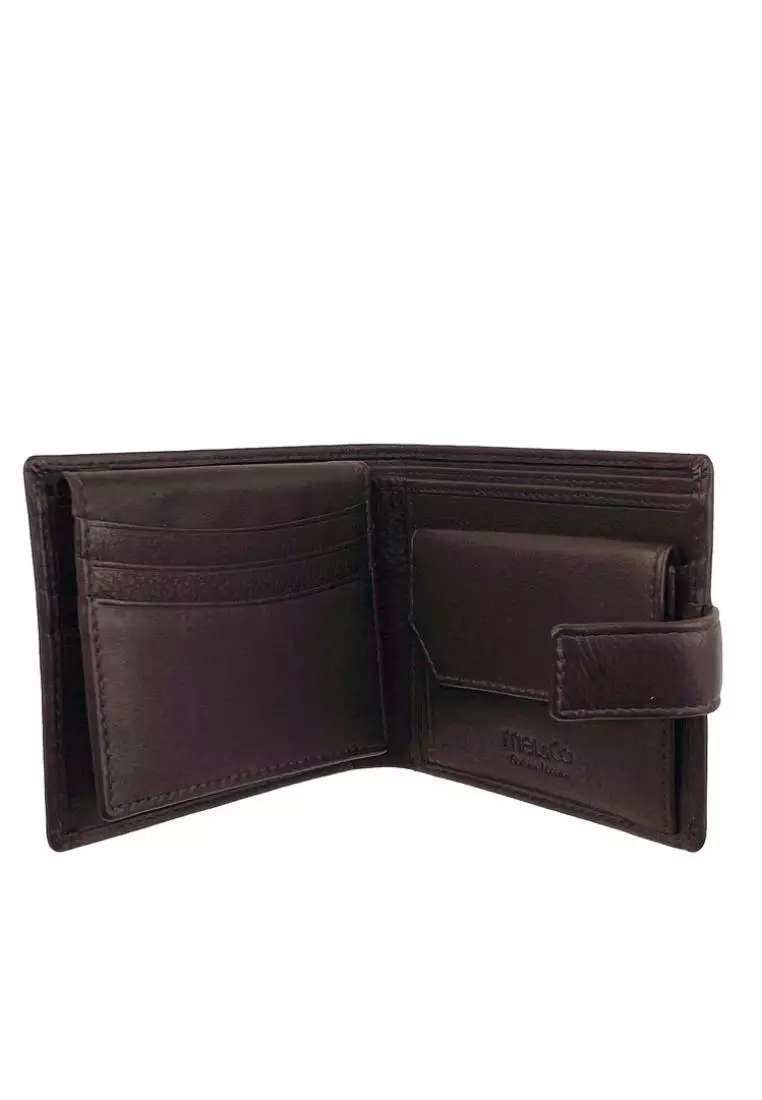 Marks & Spencer Bi-fold Cardsafe Wallet Plain Leather (MALE, BLACK)