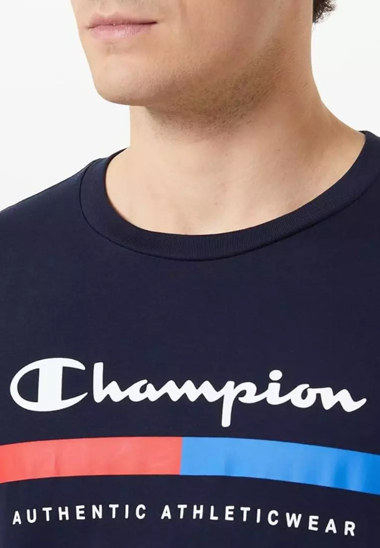 Graphic Crewneck T-Shirt With Print