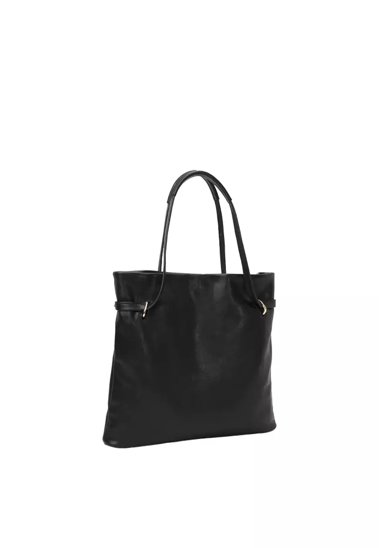 Empiricism Bucket Tote Bag - Black