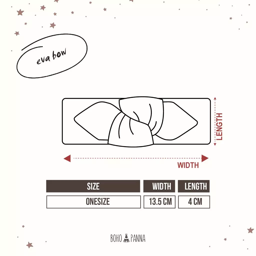 BOHOPANNA - EVA BOW - Pita Bayi