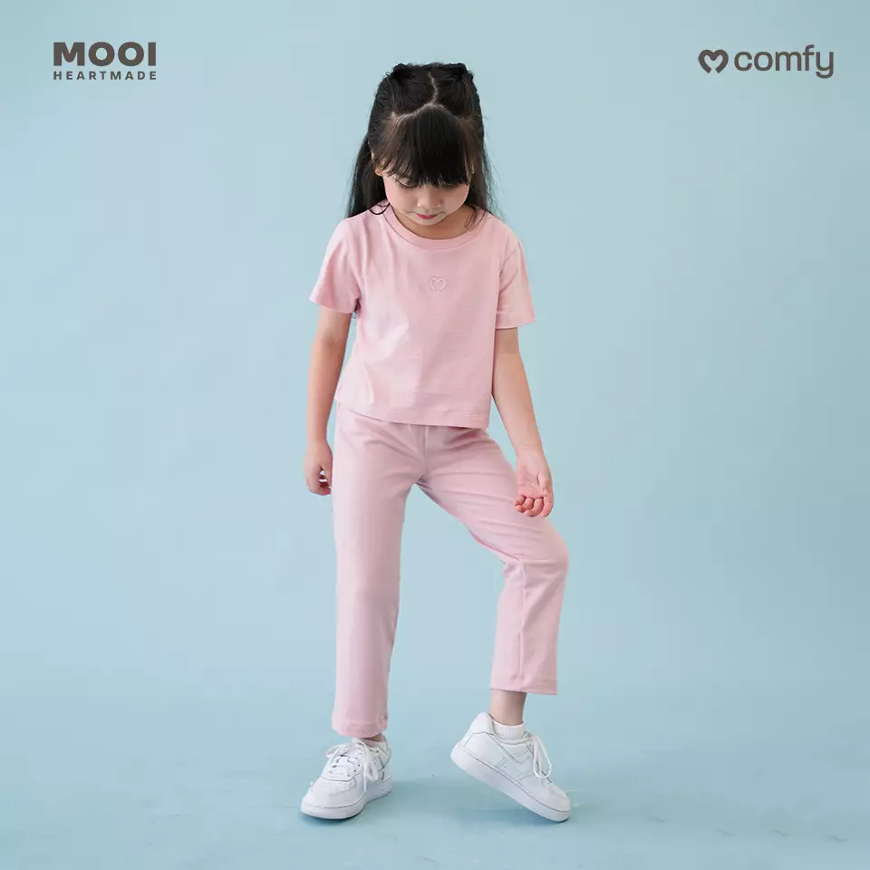 Mooi Celana Panjang Anak Perempuan Comfy Skinny Pants - Sky Blue