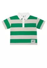 Deep Mint/Rainy Day Stripe