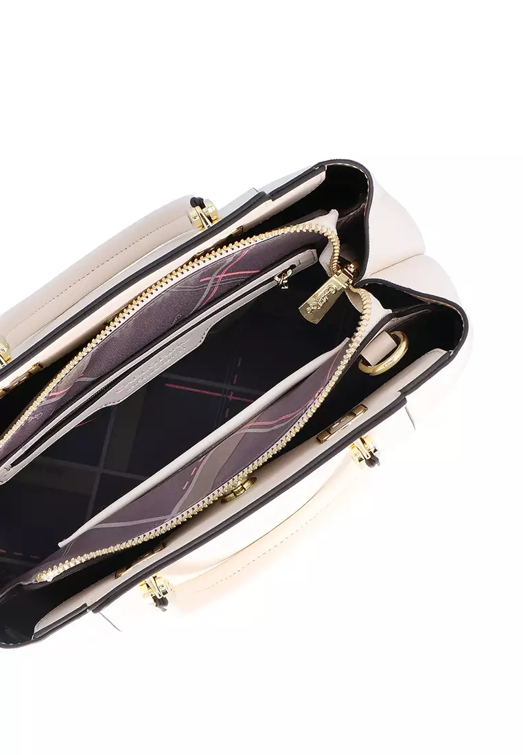 Nude Cleone Cat Charm Top Handle