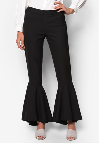 esprit tsim sha tsui修身喇叭長褲, 服飾, 長褲及內搭褲