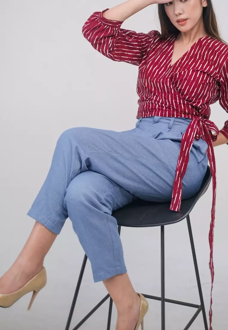 Nuria Denim Pants Light