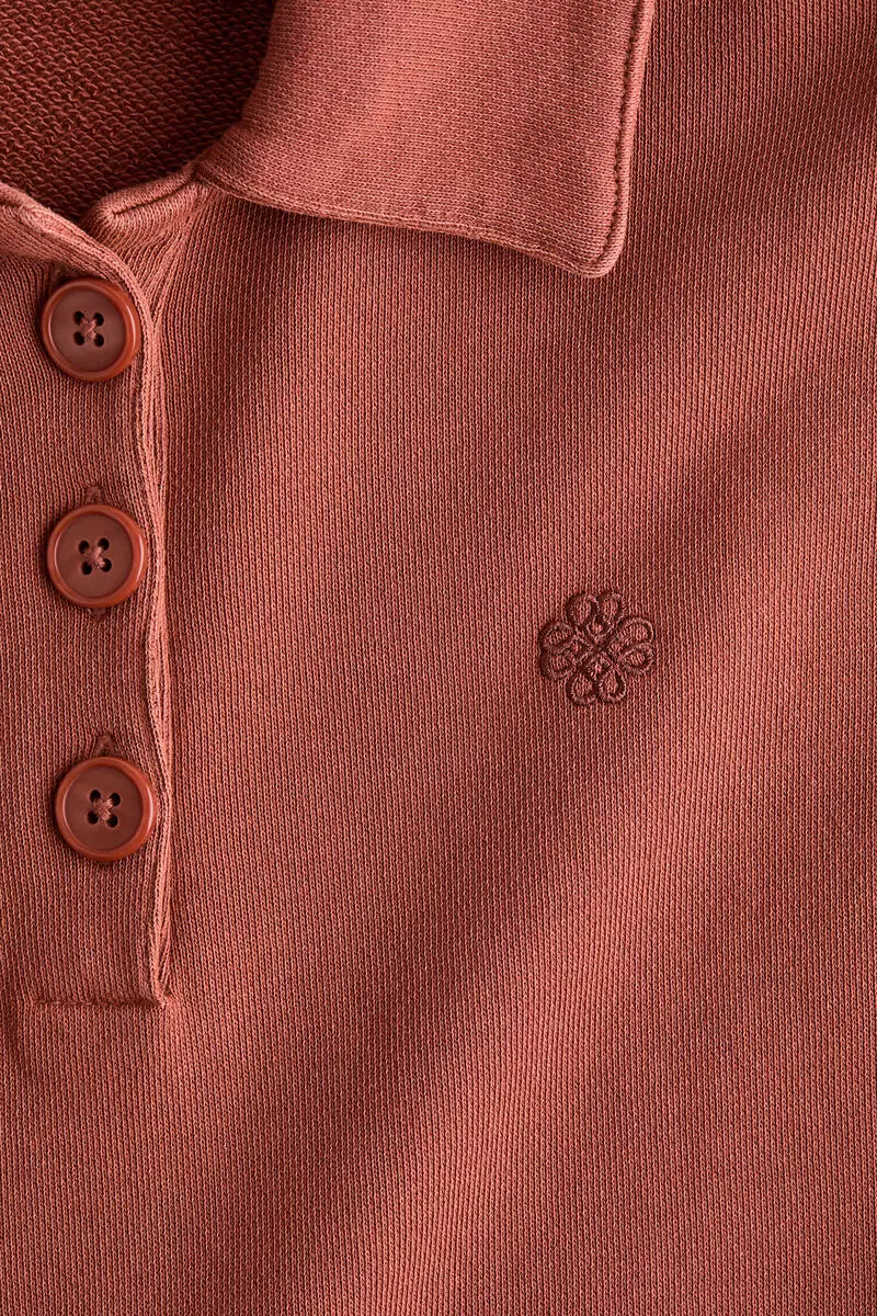 Loose-fit polo shirt