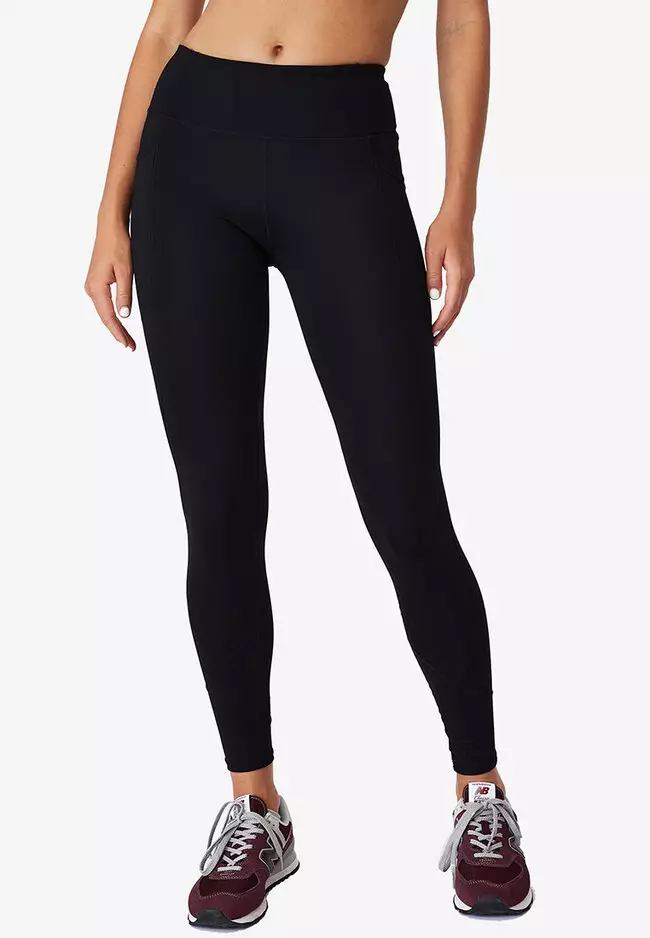 Buy Cotton On Body Active Core High Waisted Pocket Full Length Tights ...