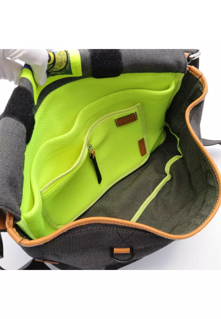 Buy Loewe Preloved LOEWE ELN Messenger bag Shoulder bag canvas leather