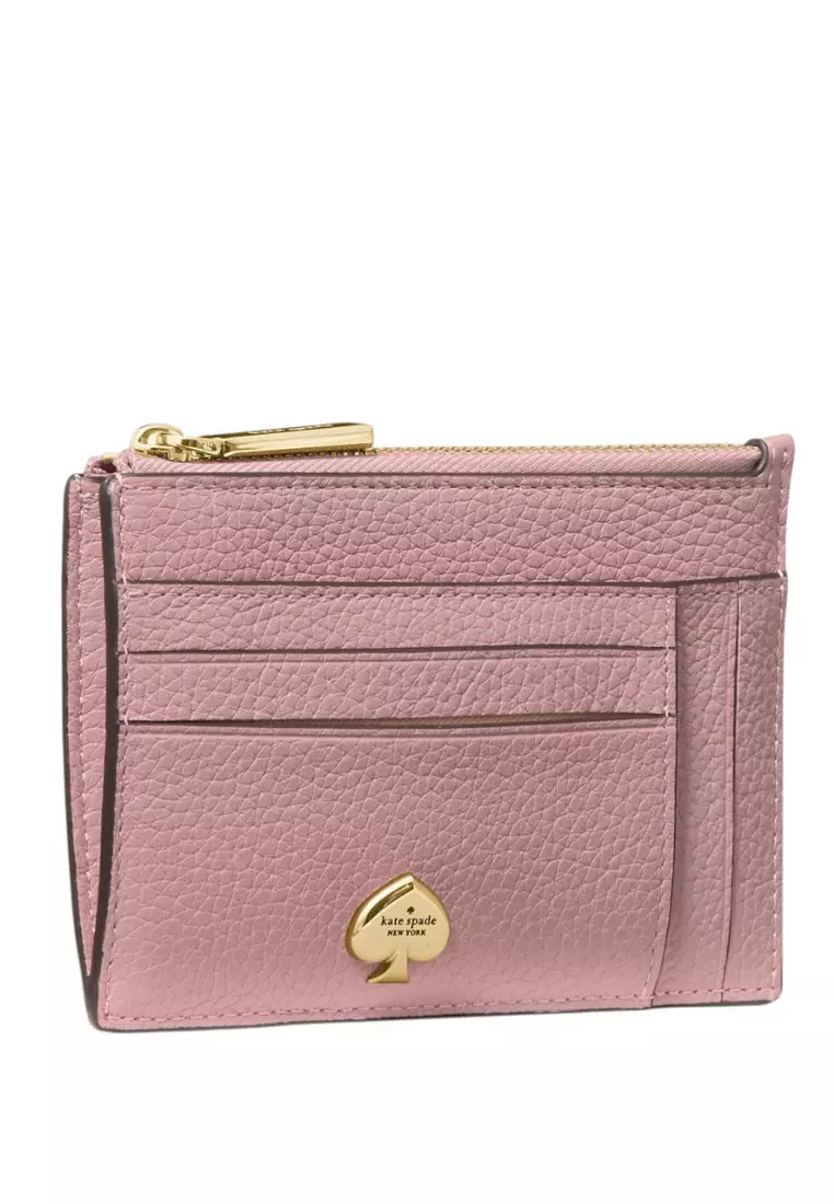 Kayla Large Slim Cardholder - Dusk Rose
