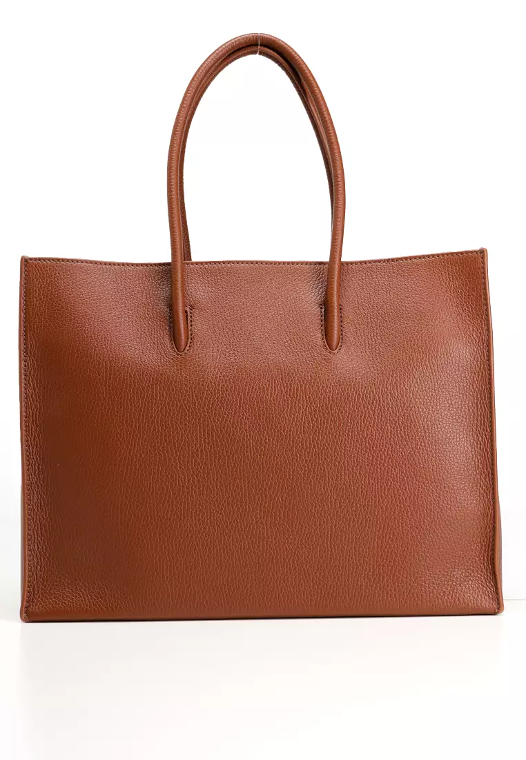 Myrtha Maxi Logo Medium Tote Bag