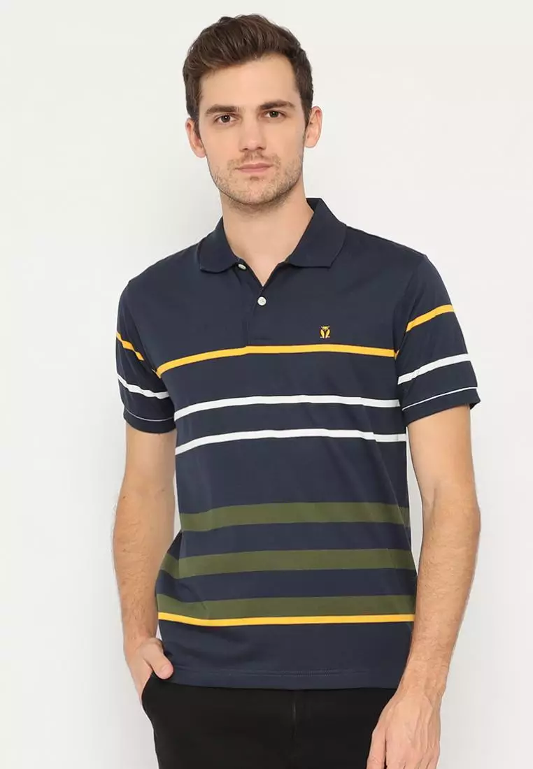 MATSUDA Kaos Polo Shirt Pria Kerah Gotsu