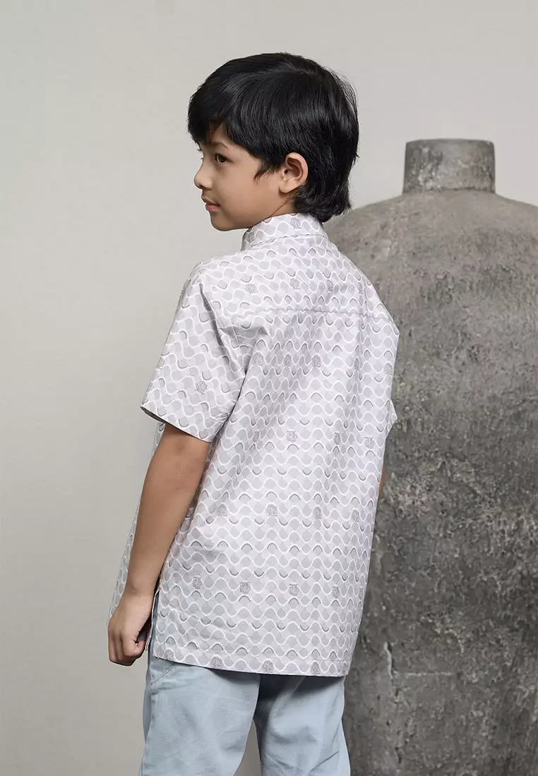 Kami Biyan Short Sleeve Kids Koko Ash